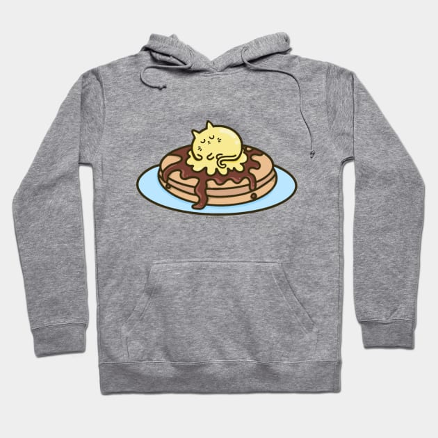 Pancake Cat Hoodie by Catparty